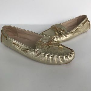 Cole Haan grand OS metallic moccasins size 8B